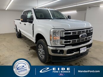 2025 Oxford White Ford Super Duty F-250 SRW XLT 4 Door 4X4 Truck 7.3L V8 PFI SOHC 16V Federal 405hp Engine Automatic