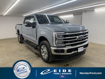 2025 Glacier Gray Metallic Tri-Coat Ford Super Duty F-350 SRW King Ranch 4X4 Truck 4 Door 6.7L High Output Power Stroke V8 Diesel Engine