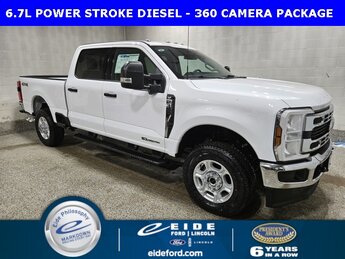 2025 Oxford White Ford Super Duty F-350 SRW XLT Truck 4 Door Power Stroke 6.7L V8 DI 32V OHV Turbodiesel Engine Automatic