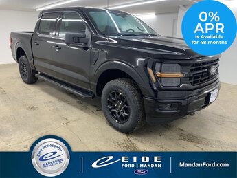 2025 Agate Black Metallic Ford F-150 XLT Black Appearance Truck 2.7L V6 EcoBoost Engine Automatic