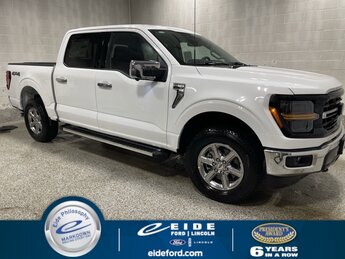 2024 Oxford White Ford F-150 XLT Chrome 4X4 Truck 4 Door Automatic