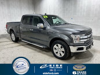 2020 Magnetic Metallic Ford F-150 Lariat Automatic 4X4 3.5L V6 EcoBoost Engine