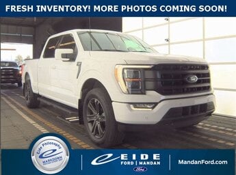 2022 Oxford White Ford F-150 Lariat 4X4 4 Door Automatic 3.5L V6 EcoBoost Engine