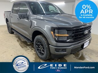 2025 Carbonized Gray Metallic Ford F-150 XLT Black Appearance 4X4 Automatic Truck 3.5L V6 EcoBoost Engine