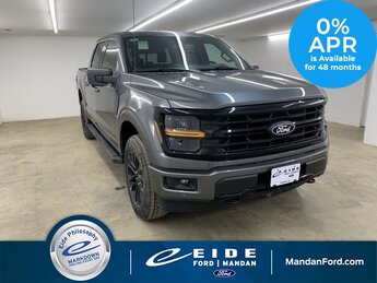 2025 Carbonized Gray Metallic Ford F-150 XLT Black Appearance Plus Automatic 4X4 3.5L PowerBoost Full-Hybrid V6 Engine