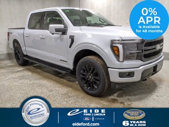 2025 Ford F-150 Lariat Black Appearance Truck 4X4 3.5L PowerBoost Full-Hybrid V6 Engine
