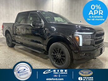 2025 Ford F-150 Lariat Black Appearance 4X4 Automatic 3.5L PowerBoost Full-Hybrid V6 Engine