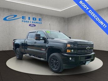 2018 Black Chevrolet Silverado 2500HD LT 4X4 Truck Automatic Vortec 6.0L V8 SFI Flex Fuel VVT Engine