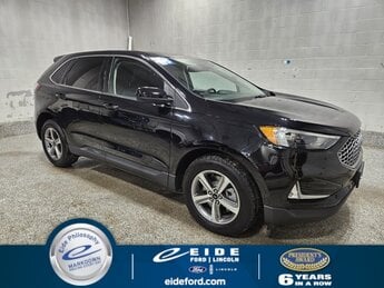 2023 Agate Black Metallic Ford Edge SEL SUV AWD Automatic EcoBoost 2.0L I4 GTDi DOHC Turbocharged VCT Engine 4 Door