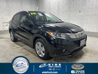 2020 Crystal Black Pearl Honda HR-V EX AWD SUV 1.8L I4 SOHC 16V i-VTEC Engine 4 Door Automatic (CVT)