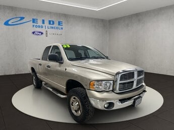 2003 Champagne Dodge Ram 2500 SLT Cummins 5.9L 24V Turbodiesel Engine Automatic 4X4 4 Door Truck