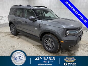 2025 Carbonized Gray Metallic Ford Bronco Sport Big Bend SUV 4X4 1.5L EcoBoost Engine 4 Door