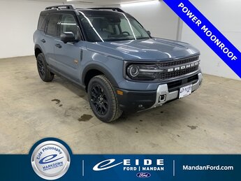 2025 Azure Gray Metallic Tri-Coat Ford Bronco Sport Badlands 4 Door SUV 4X4