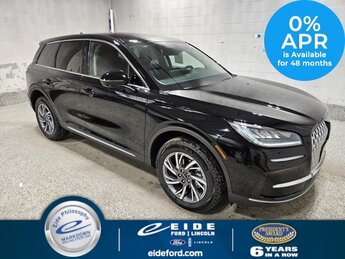 2025 Infinite Black Metallic Clearcoat Lincoln Corsair Premiere AWD Automatic 2.0L I4 EcoBoost Engine 4 Door SUV