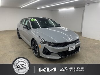 2023 Wolf Gray Kia K5 GT-Line 4 Door AWD Automatic Car 1.6L I4 DGI Turbocharged DOHC 16V LEV3-ULEV70 180hp Engine