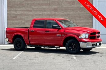 2016 Ram 1500 Outdoorsman 4X4 Truck HEMI 5.7L V8 Multi Displacement VVT Engine