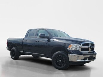 2022 Diamond Black Crystal Pearlcoat Ram 1500 Classic Tradesman HEMI 5.7L V8 Multi Displacement VVT Engine Truck 4 Door