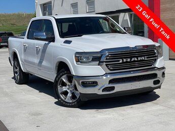2021 Bright White Clearcoat Ram 1500 Laramie 4X4 Truck 4 Door