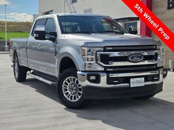 2022 Iconic Silver Metallic Ford Super Duty F-250 SRW XLT 6.2L V8 EFI SOHC 16V Flex Fuel Engine 4X4 Automatic