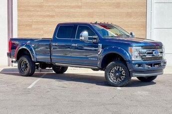 2019 Brown Ford Super Duty F-350 SRW King Ranch Automatic Truck 4 Door Power Stroke 6.7L V8 DI 32V OHV Turbodiesel Engine