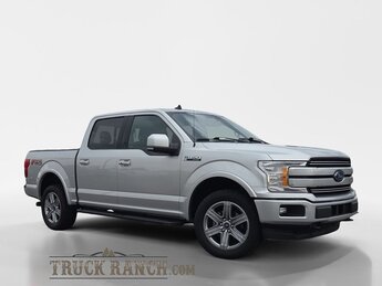 2019 Silver Ford F-150 Lariat 4X4 Truck 4 Door Automatic