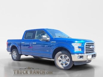 2017 Blue Ford F-150 XLT 3.5L V6 Engine 4X4 4 Door Automatic