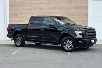 2016 Shadow Black Ford F-150 Lariat Truck 4 Door 4X4