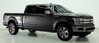 2019 Stone Gray Metallic Ford F-150 LARIAT 4 Door Truck Automatic V6 Cylinder Engine