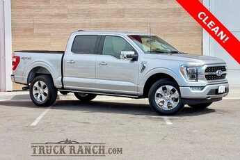 2023 Iconic Silver Metallic Ford F-150 Platinum 4 Door Automatic 4X4 Truck 3.5L V6 EcoBoost Engine