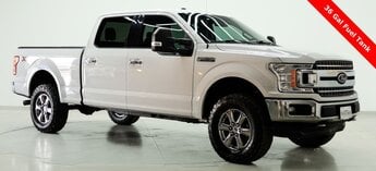 2018 Oxford White Ford F-150 XLT Truck 4X4 3.5L V6 EcoBoost Engine