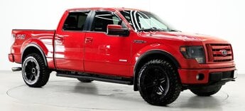 2013 RED Ford F-150 FX4 V6 Cylinder Engine 4X4 4 Door Truck