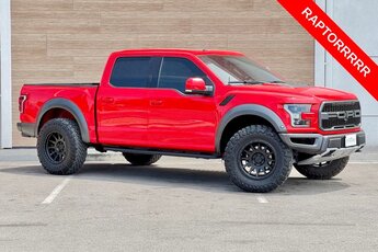 2018 Race Red Ford F-150 Raptor 4X4 4 Door Truck Automatic 3.5L V6 EcoBoost Engine