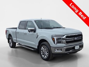 2024 Avalanche Gray Ford F-150 Lariat 4X4 3.5L V6 EcoBoost Engine Truck 4 Door