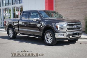2024 Darkened Bronze Metallic Ford F-150 Lariat 3.5L V6 EcoBoost Engine Truck 4 Door 4X4 Automatic