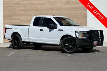 2018 Oxford White Ford F-150 XL 4 Door Automatic 5.0L V8 Engine