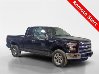 2016 Shadow Black Ford F-150 XLT 4 Door 4X4 V6 Cylinder Engine Truck