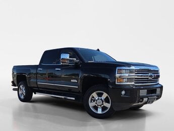 2016 Black Chevrolet Silverado 3500HD High Country 4 Door Duramax 6.6L V8 Turbodiesel Engine Truck
