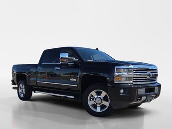 2016 Black Chevrolet Silverado 3500HD High Country 4 Door Duramax 6.6L V8 Turbodiesel Engine Truck
