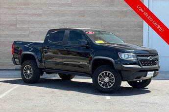 2020 Black Chevrolet Colorado ZR2 Truck 4X4 Automatic 2.8L Duramax Turbodiesel Engine