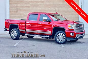 2018 GMC Sierra 2500HD Denali 4X4 Truck 4 Door Duramax 6.6L V8 Turbodiesel Engine Automatic
