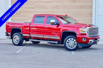 2018 GMC Sierra 2500HD Denali 4X4 Truck 4 Door Duramax 6.6L V8 Turbodiesel Engine Automatic