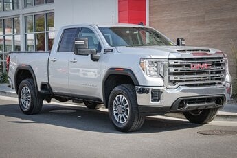 2022 Quicksilver Metallic GMC Sierra 2500HD SLE 6.6L V8 Engine Truck 4X4