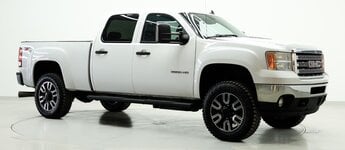 2012 Summit White GMC Sierra 3500HD SRW SLE Automatic Truck 4X4