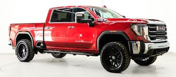 2025 Volcanic Red Tintcoat GMC Sierra 3500HD SLT 4 Door Truck 4X4