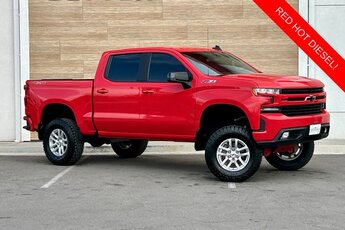 2020 Red Hot Chevrolet Silverado 1500 RST 3.0L I6 Engine Truck 4 Door