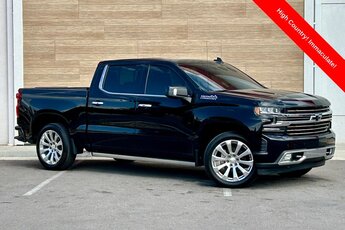2020 Black Chevrolet Silverado 1500 High Country Truck 4 Door Automatic