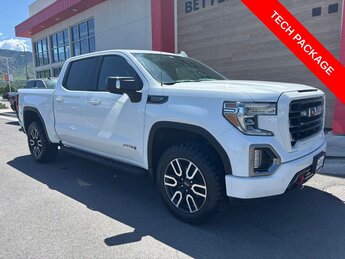 2021 Summit White GMC Sierra 1500 AT4 4X4 EcoTec3 5.3L V8 Engine Truck Automatic