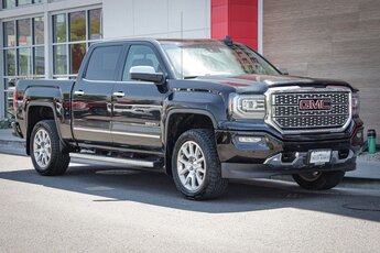 2016 Onyx Black GMC Sierra 1500 Denali EcoTec3 5.3L V8 Engine 4X4 4 Door Truck