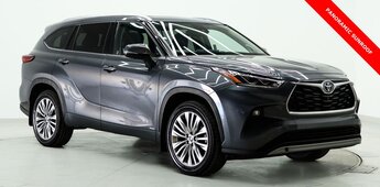 2023 Magnetic Gray Metallic Toyota Highlander Hybrid Platinum Automatic (CVT) SUV 4 Door AWD