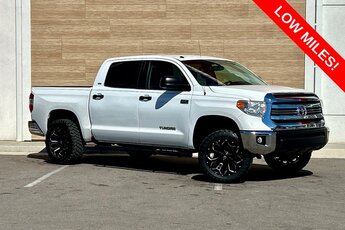 2017 Super White Toyota Tundra SR5 Automatic 4 Door Truck i-Force 5.7L V8 Flex Fuel DOHC 32V LEV Engine